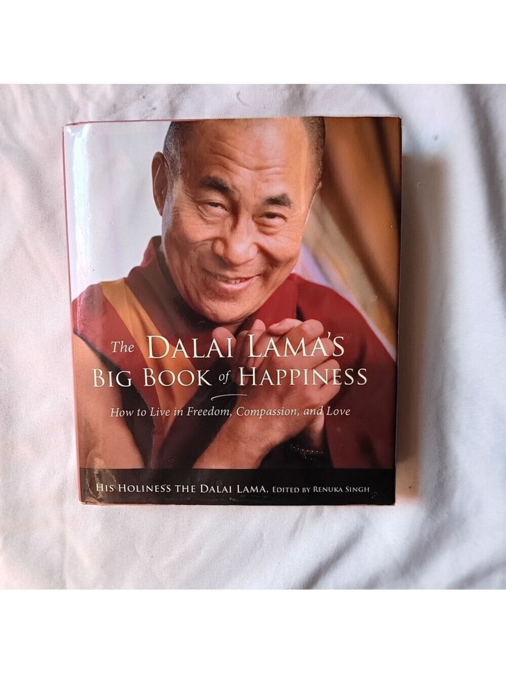 Dalai Lama Big Book of Happiness Red Book